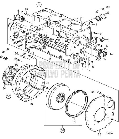 Adapter(V2) - Volvo Penta (3886423)