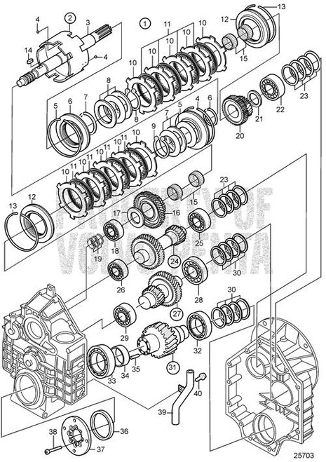 Sealing Ring(V2) - Volvo Penta (40005870)