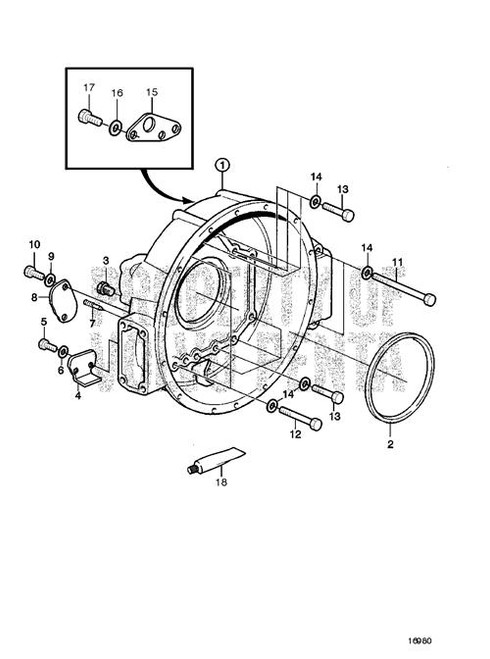 Oil Pressure Pipe(V2) - Volvo Penta (425557)