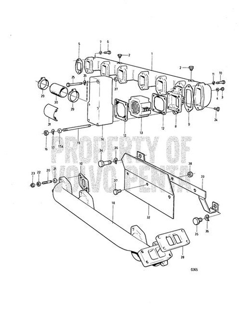 Spacer Sleeve(V2) - Volvo Penta (465517)