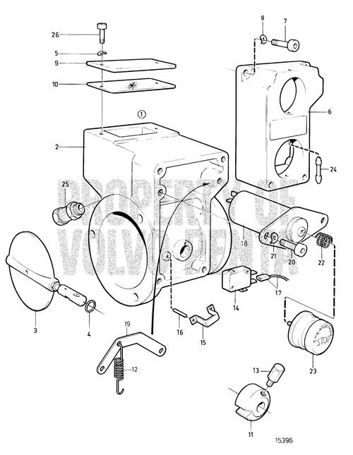 Flange Screw(V2) - Volvo Penta (465828)