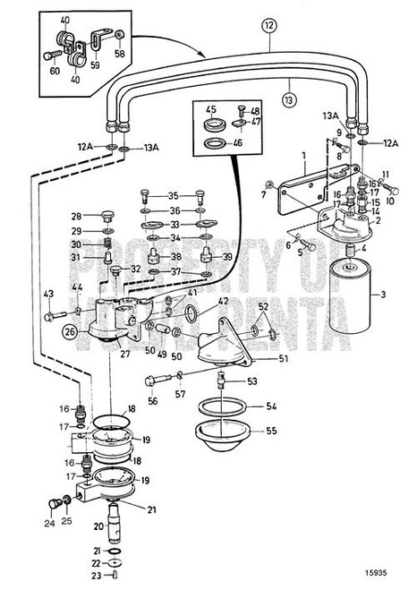 Oil Filter Housing(V2) - Volvo Penta (471601)