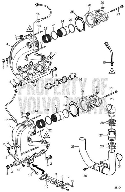 Stud(V2) - Volvo Penta (60113928)