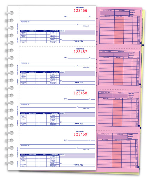 CASH RECEIPT BOOK (8042)