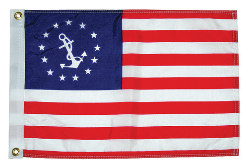 12X18 US YACHT ENSIGN (1118)