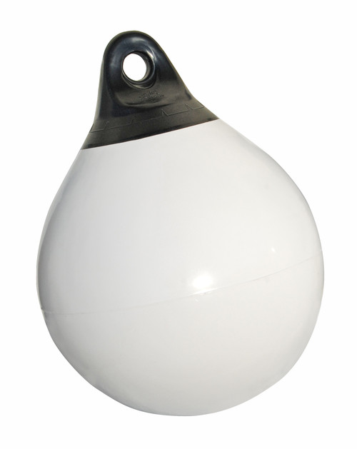 15" WHITE TUFF END BUOY (1146)