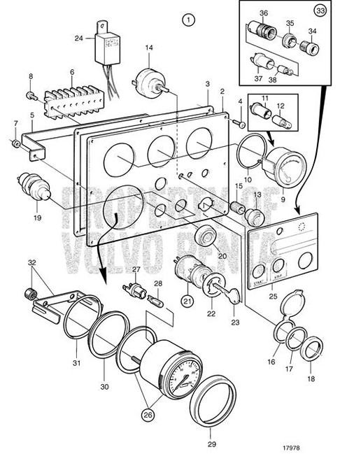 Sleeve - Volvo Penta (819350)