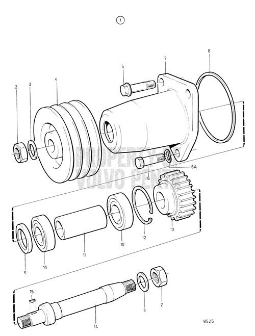 Bearing Housing(V2) - Volvo Penta (821067)