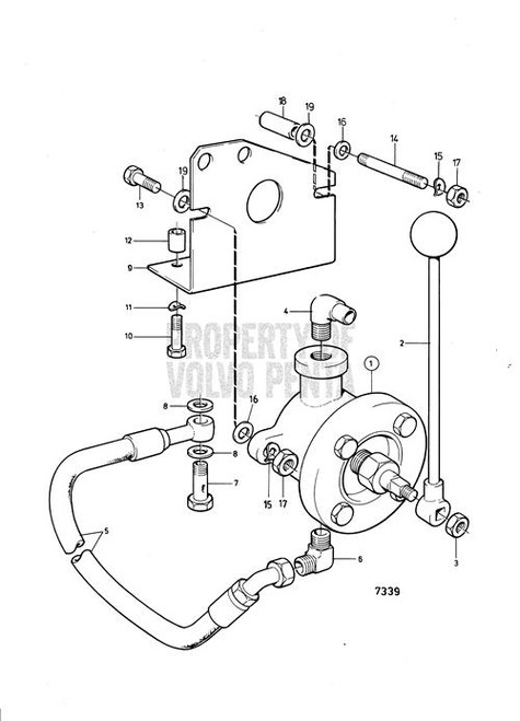 Rubber Hose(V2) - Volvo Penta (821944)