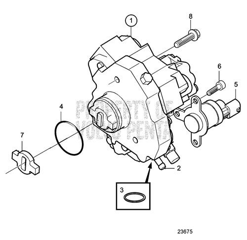High-Pressure Pump(V2) - Volvo Penta (8251785)