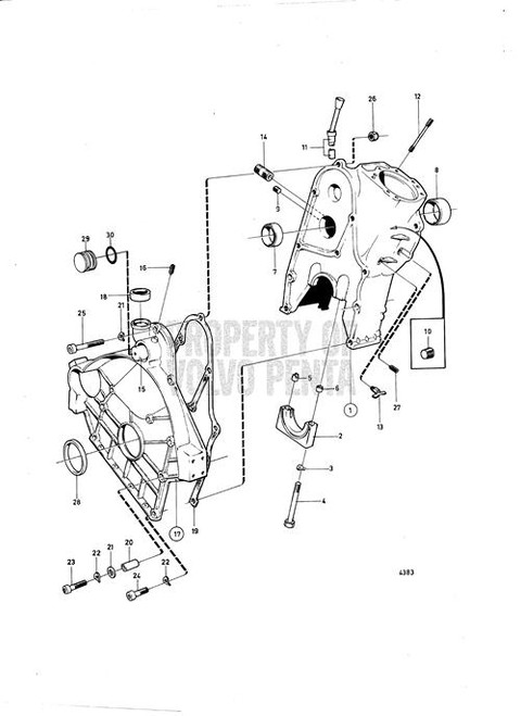 Stud(V2) - Volvo Penta (838065)