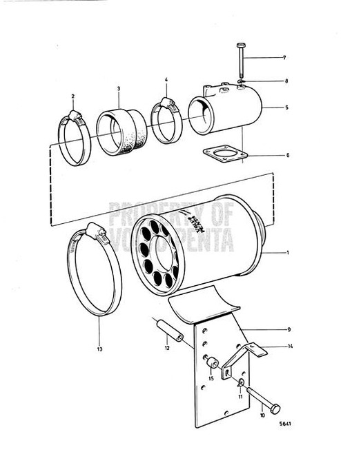 Fitting(V2) - Volvo Penta (843409)
