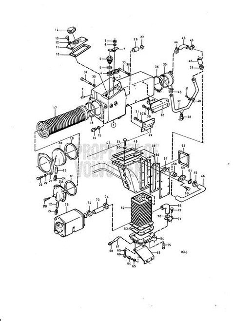 End Cover(V2) - Volvo Penta (846240)