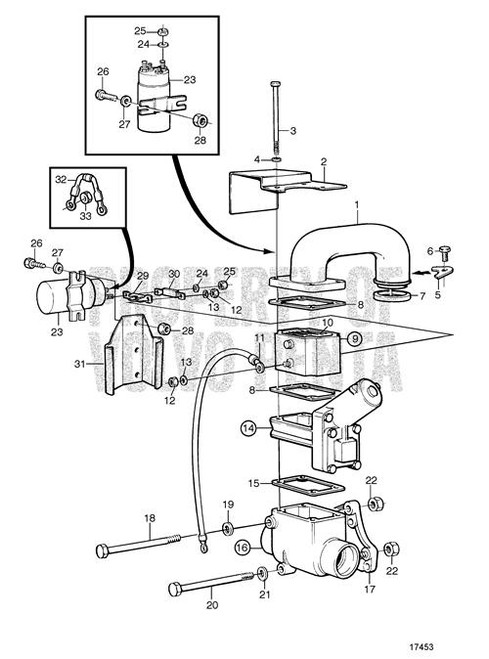 Connecting Pipe(V2) - Volvo Penta (847823)