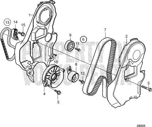 Spacer Sleeve(V2) - Volvo Penta (855773)