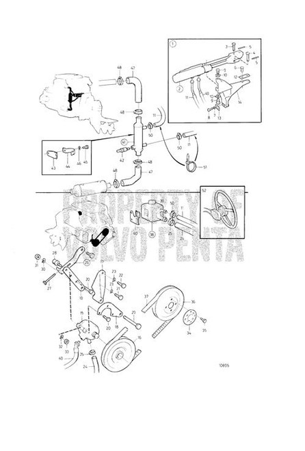 Bracket Volvo Penta (V2) - Volvo Penta (856152)