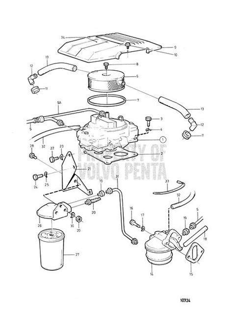 Fuel Pipe(V2) - Volvo Penta (856216)