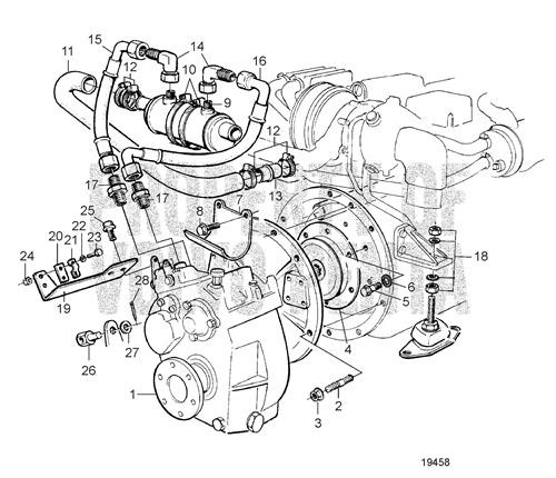 Nipple - Volvo Penta (856793)