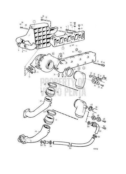 Exhaust Pipe Elbow - Volvo Penta (861289)