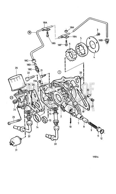 Tube - Volvo Penta (861400)