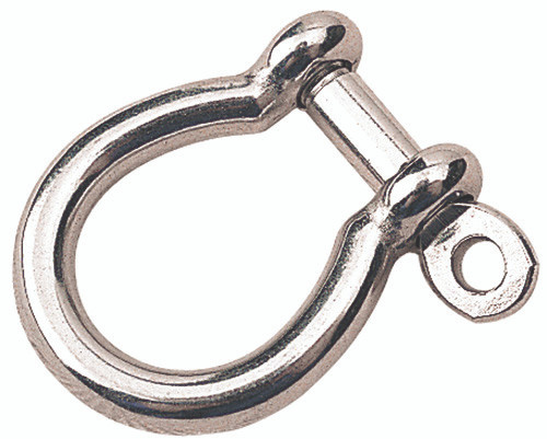 BOW SHACKLE 3/8" Stainless Steel (147060-1)