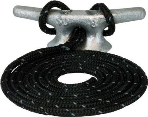 2 Braid Nylon Dock Line 1/2X20' - Sea-Dog Line (302112020BKT-1)