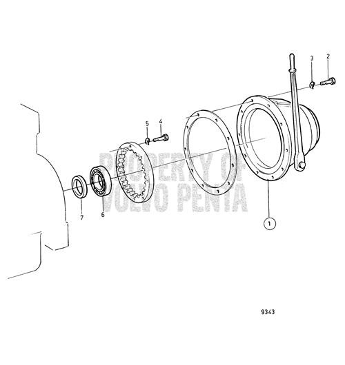 Ball Bearing(V2) - Volvo Penta (866413)