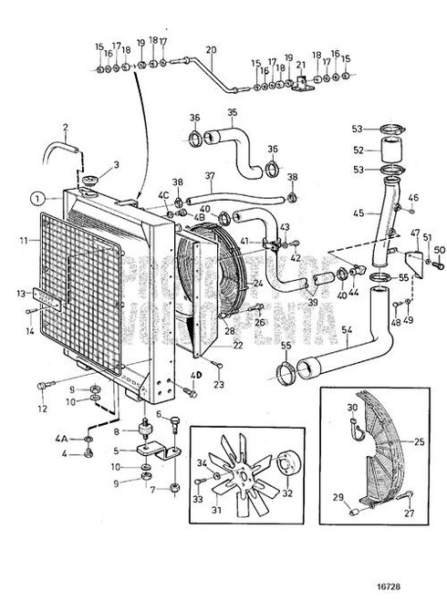 Oil Pressure Pipe(V2) - Volvo Penta (866615)