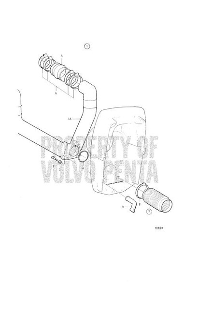 Exhaust Hose - Volvo Penta (872048)