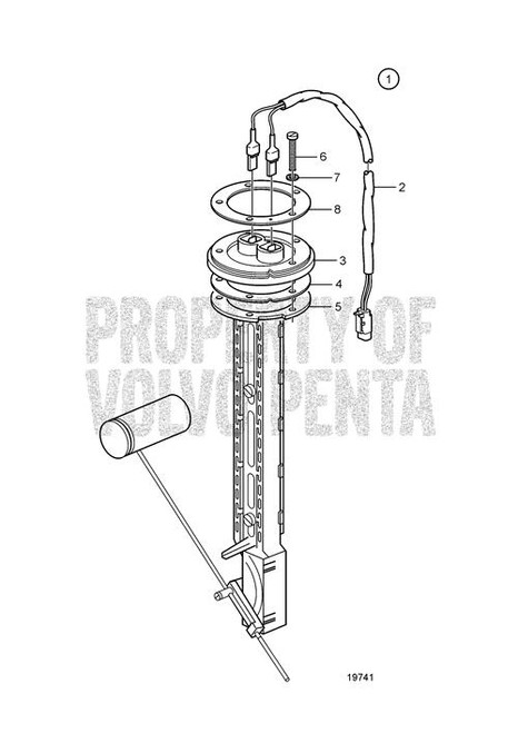 Cable Kit - Volvo Penta (874807)