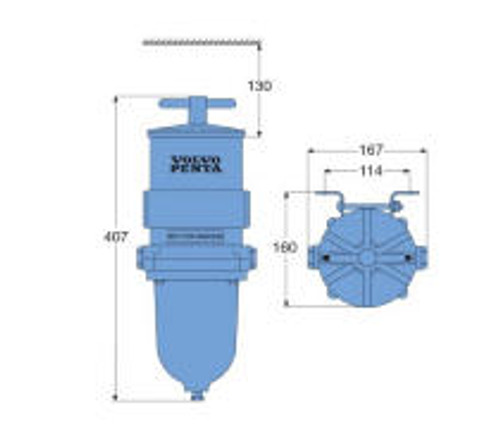Fuel Filter(V2) - Volvo Penta (877768)