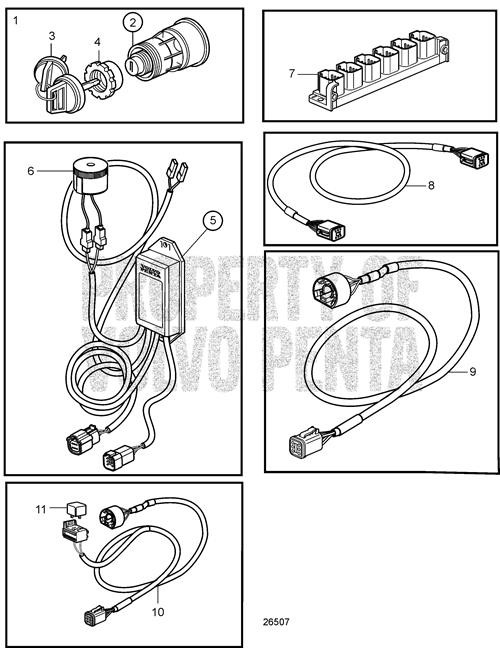 Wiring Harness(V2) - Volvo Penta (881849)
