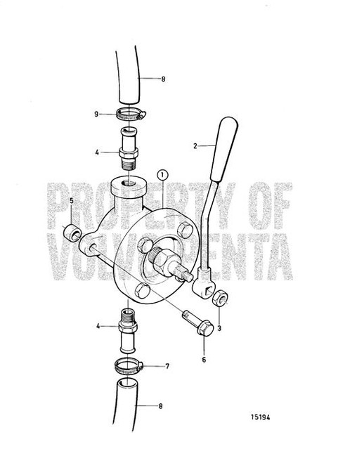 Hose - Volvo Penta (941522)