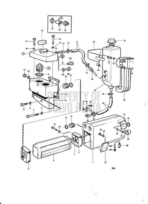 Hollow Screw - Volvo Penta (942806)