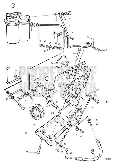 Hollow Screw(V2) - Volvo Penta (943103)