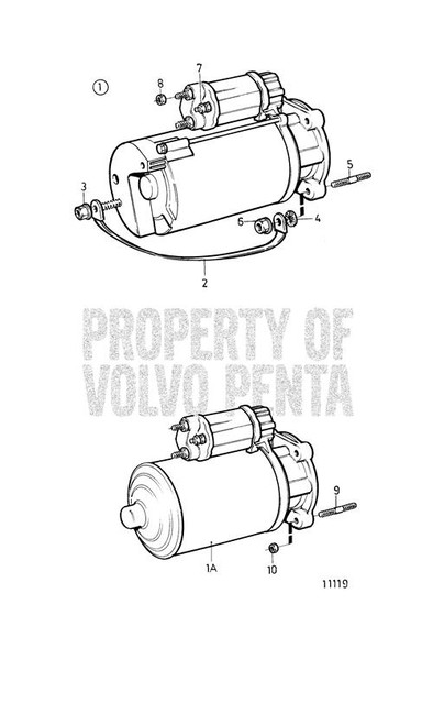 Toothed Washer(V2) - Volvo Penta (945987)