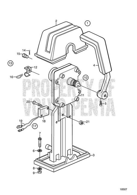 Cross Recessed Screw(V2) - Volvo Penta (946177)