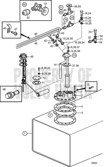 Clamp(V2) - Volvo Penta (951189)