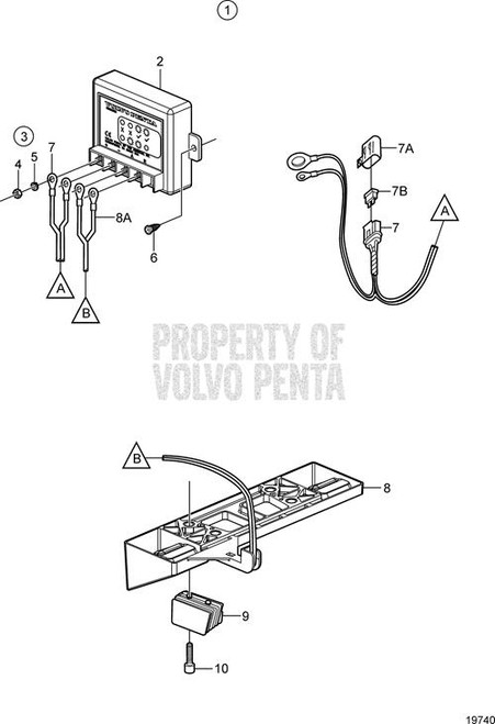 HEX SOCKET SCREW, Volvo Penta (959422)
