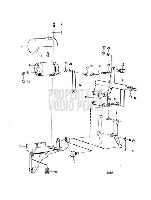 Angle Ball Joint(V2) - Volvo Penta (959573)