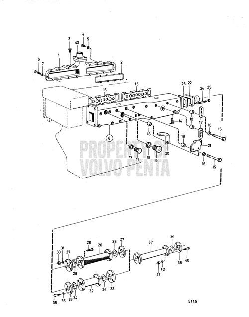 Hexagon Screw(V2) - Volvo Penta (959798)