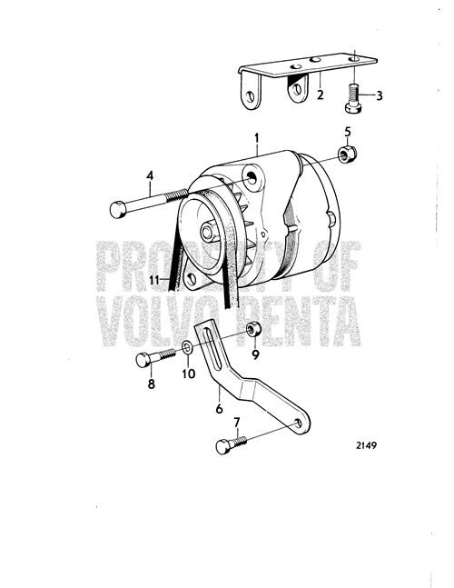 V-Belt - Volvo Penta (966891)