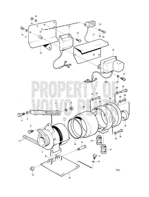 V-Belt(V2) - Volvo Penta (973541)