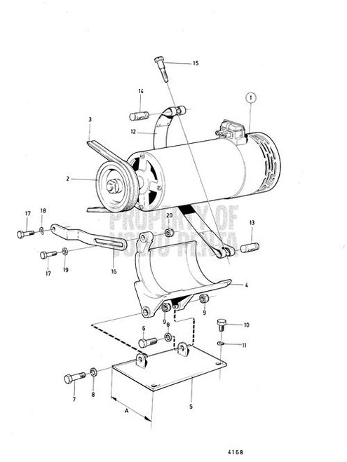 V-Belt - Volvo Penta (976487)