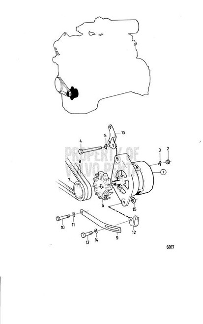 V-Belt - Volvo Penta (978556)