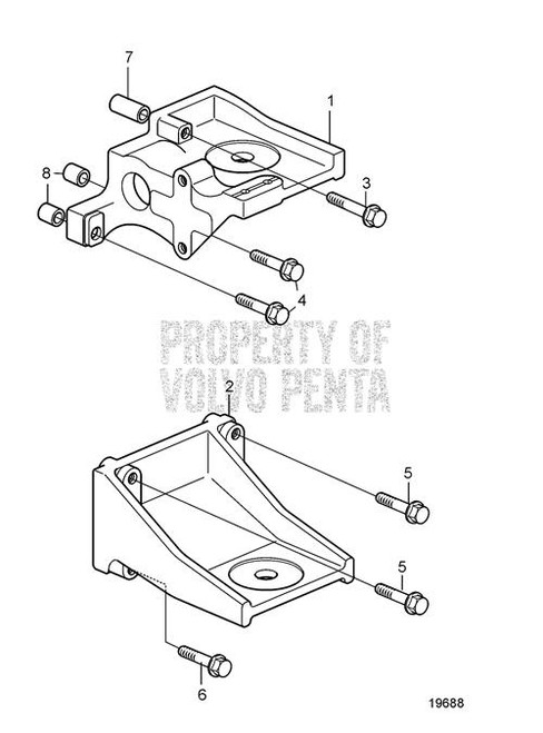 Spacer Sleeve(V2) - Volvo Penta (984644)