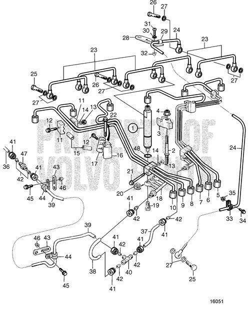 Screw - Volvo Penta (986214)