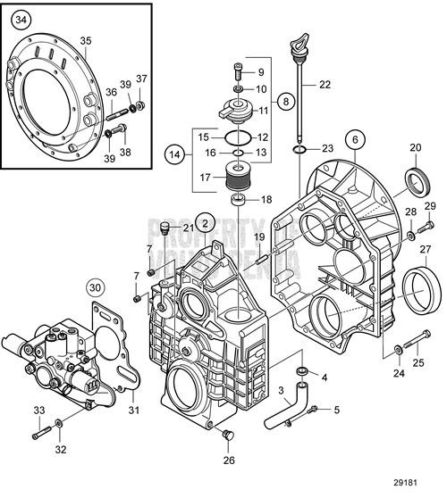 Stud - Volvo Penta (993579)