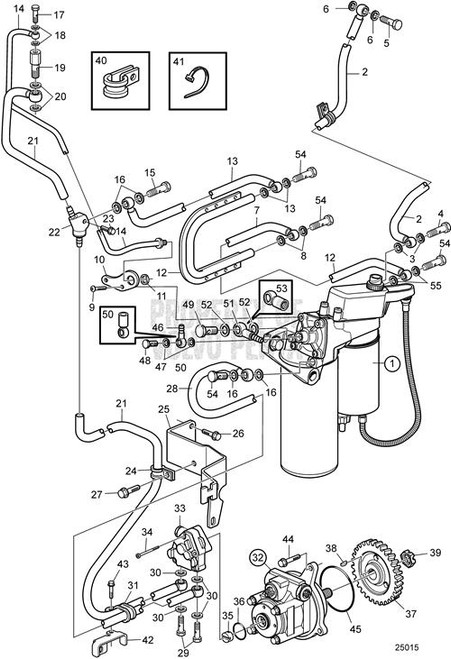 Banjo Nipple(V2) - Volvo Penta (993585)