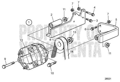 Stud(V2) - Volvo Penta (993609)